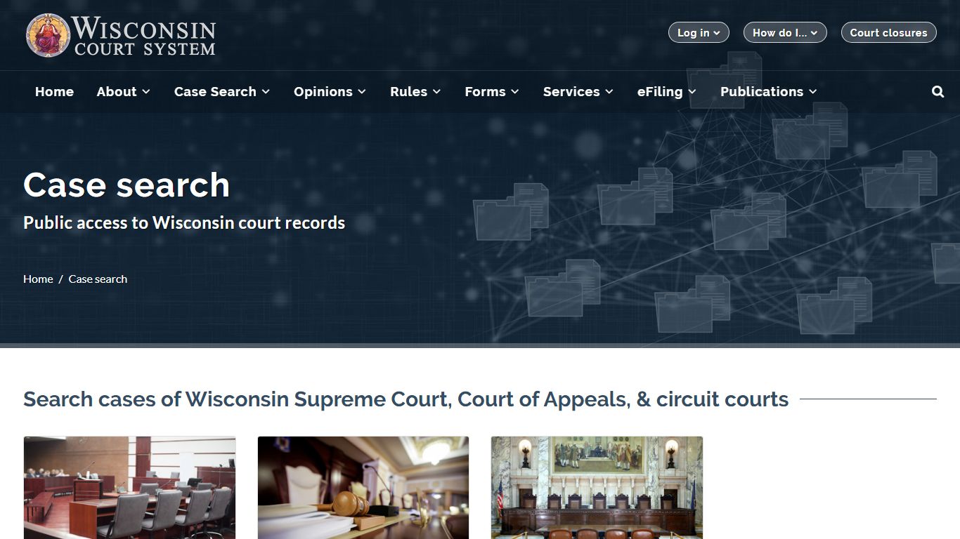 Case search - Wisconsin Court System