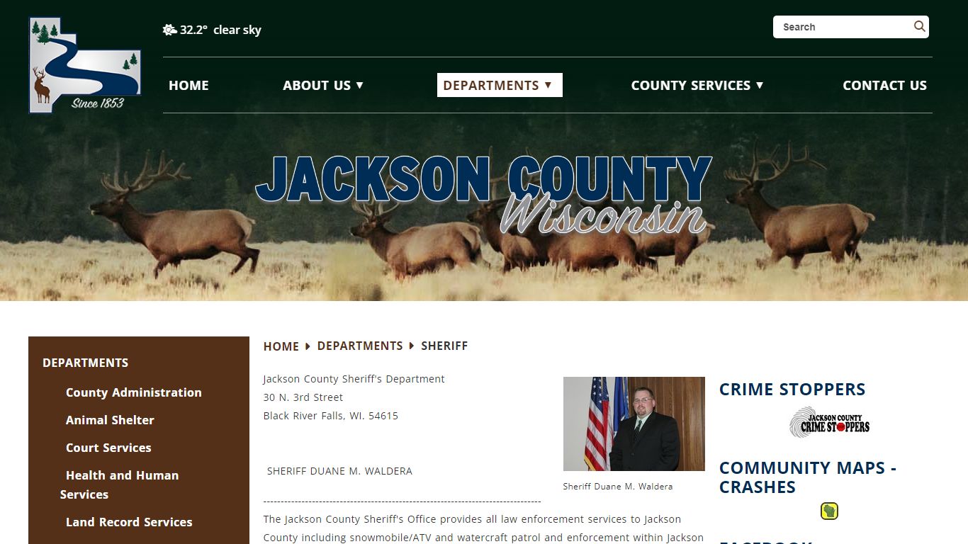 Sheriff - Jackson County, WI